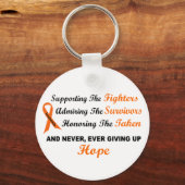 Porte-clés LEUKEMIA Soutien Admirer Honorer 1 (Recto)