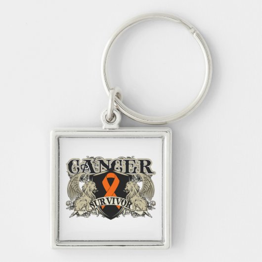 Porte-clés Leukemia Survivor Mens Heraldry (Devant)