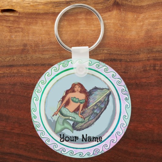 Porte-clés leure de poisson de sirène (Recto)