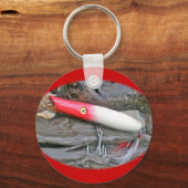 Porte-clés Leurre de pêche Original AJS Pencil Popper (Recto)