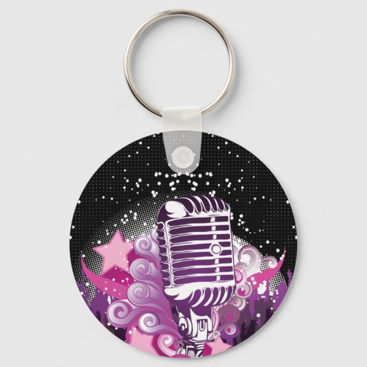 Porte-clés leurre du microphone (Recto)