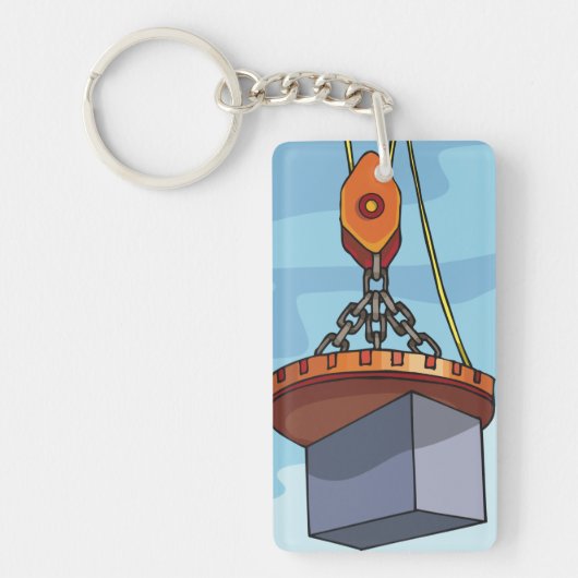 Porte-clés Levage de grue (Devant)