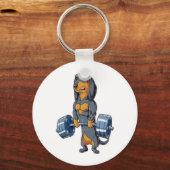 Porte-clés Levage de poids à la coque (Recto)