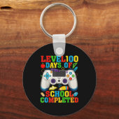 Porte-clés Level 100 Days Of School Unlocked Boys 100th Day O (Recto)
