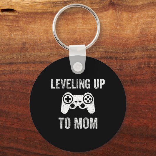 Porte-clés Leveling Up To Mom Shirt For Expecting Mother (Recto)