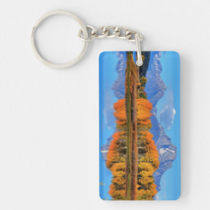 Porte-clés Lever de soleil de courbure d'Oxbow