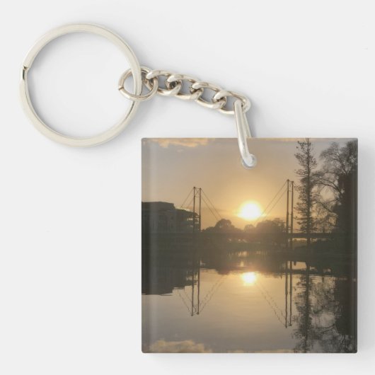 Porte-clés Lever de soleil du matin (Devant)