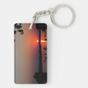 Porte-clés Lever de soleil sur le fleuve Zambèze