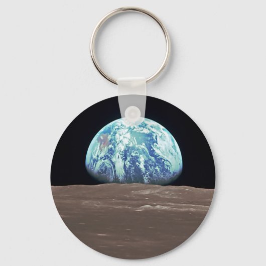 Porte-clés Lever de terre de la Lune (Recto)