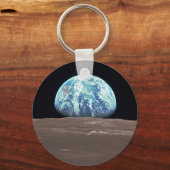 Porte-clés Lever de terre de la Lune (Recto)