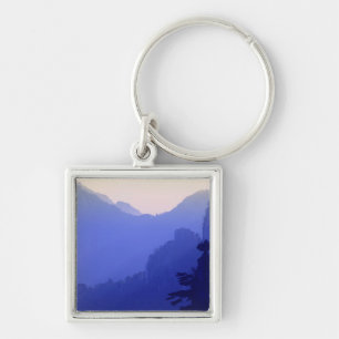 Porte-clés Lever du soleil, Montagne Jaune, Huangshan, Chine