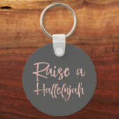 Porte-clés Lever un Hallelujah (Recto)