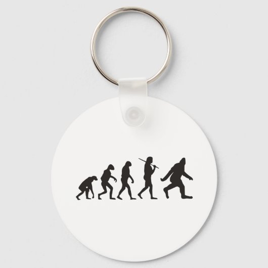 Porte-clés L'Évolution De Bigfoot (Recto)