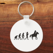 Porte-clés L'Évolution De Cowboy (Recto)