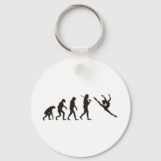 Porte-clés L'évolution de la danseuse (Recto)