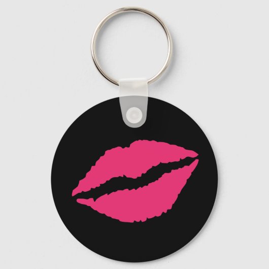 Porte-clés Lèvres amoureuses (Recto)