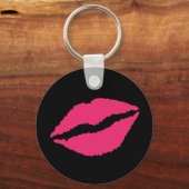 Porte-clés Lèvres amoureuses (Recto)