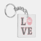 Porte-clés Lèvres d'amour (Devant gauche)