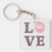 Porte-clés Lèvres d'amour (Devant)