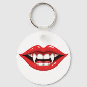 Porte-clés Lèvres de vampire rouges (Verso)