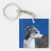 Porte-clés Lévrier Italien AL (Devant)
