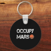 Porte-clés L'explorateur Occupy Mars Space (Recto)