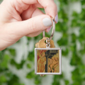 Porte-clés L'expulsion du jardin du paradis (main)