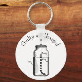 Porte-clés Leyden Jar coupable (Recto)