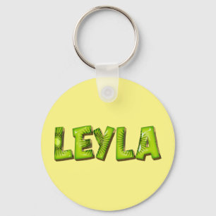 Porte-clés Leyla Name Kiwi Design