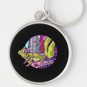 Porte-clés Lézard Drôle