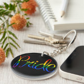 Porte-clés LGBT Fierté Gay (Devant droit)