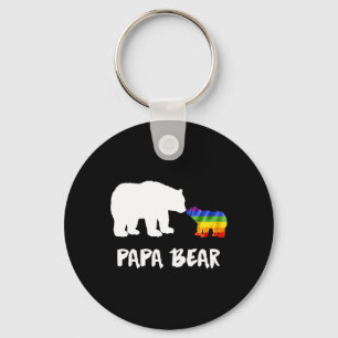 Porte-clés Lgbt Papa Ours Papa Lesbienne Gay Biual Transgenre