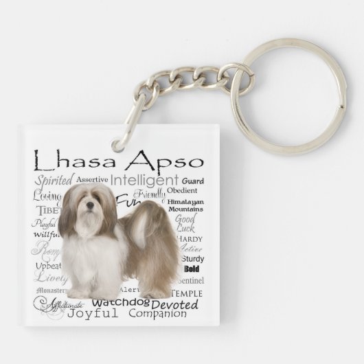 Porte-clés Lhasa Apso Porte - clé (Dos)