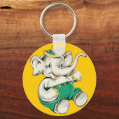 Porte-clés L'heureux Porte - clé des éléphants (Recto)