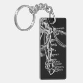 Porte-clés l'hiver (Devant gauche)