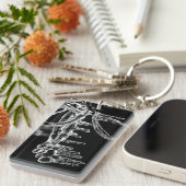 Porte-clés l'hiver (Devant droit)