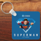 Porte-clés L'homme de l'acier en vol (Recto)