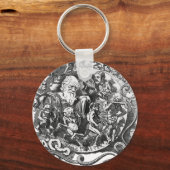 Porte-clés L'Homme N'Est Qu'Un Ver (Recto)