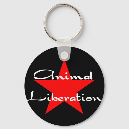 Porte-clés libération animale (Recto)