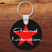 Porte-clés libération animale (Recto)