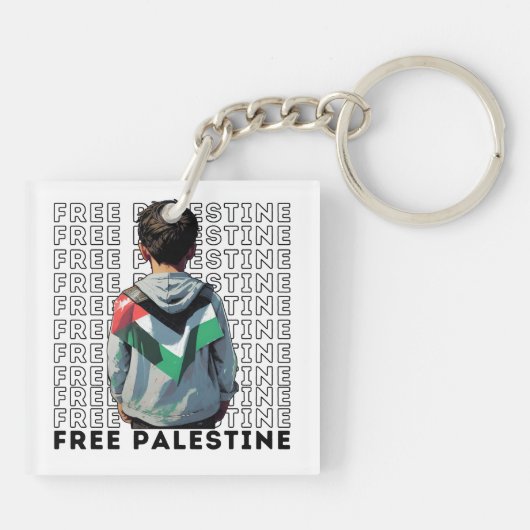 Porte-clés Libérer la Palestine (Dos)