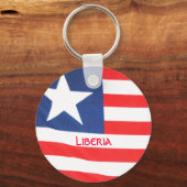 Porte-clés , LIBÉRIA - Customisé (Recto)