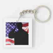 Porte-clés Liberté À Cause Du Sacrifice (Dos)