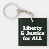 Porte-clés Liberté et justice pour tous (Devant)