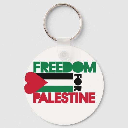 Porte-clés Liberté pour la Palestine (Recto)