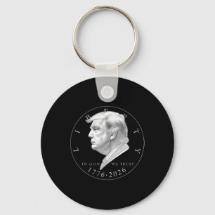 Porte-clés Liberté Trump En Dieu Nous Avons Confiance 1776 20