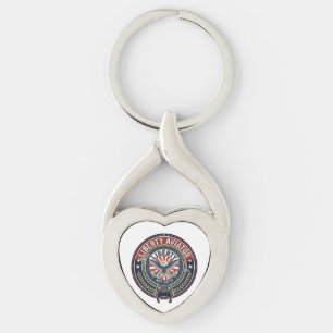 Porte-clés Liberty Aviator Patriotique Patriotique Aviation V