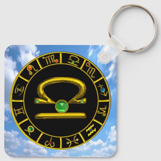 PORTE-CLÉS LIBRA (Dos)