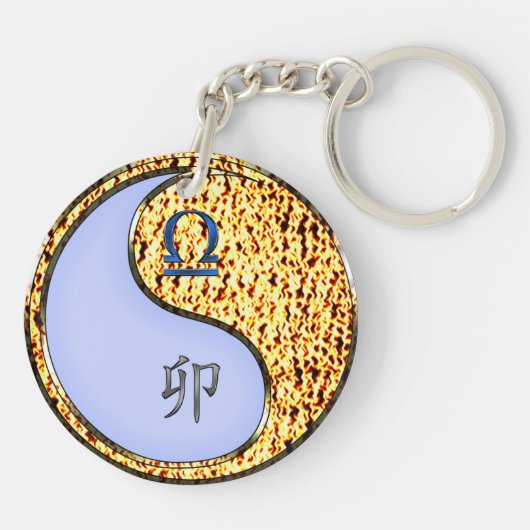 Porte-clés Libra & Fire Rabbit (Dos)