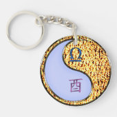 Porte-clés Libra & Fire Rooster (Devant)